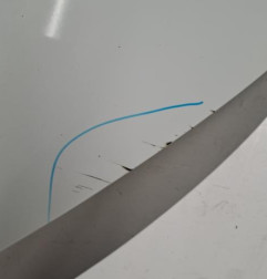 Porte arriere gauche RENAULT ZOE 1