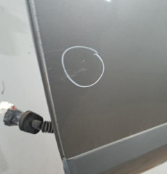 Porte arriere gauche RENAULT KOLEOS 1 Photo n°3