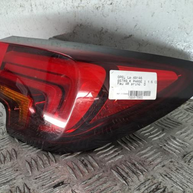 Feu arriere principal droit (feux) OPEL ASTRA K