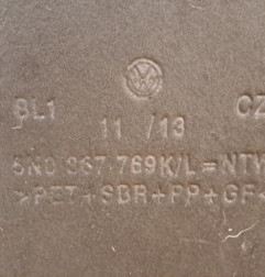 Plage arriere VOLKSWAGEN TIGUAN 1 Photo n°3