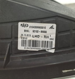 Optique avant principal droit (feux)(phare) HYUNDAI I 10 2 Photo n°5