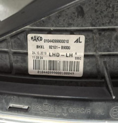 Optique avant principal gauche (feux)(phare) HYUNDAI I 10 2 Photo n°5