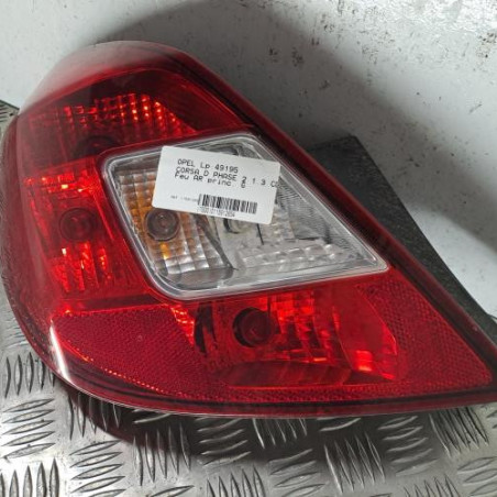 Feu arriere principal gauche (feux) OPEL CORSA D Photo n°1