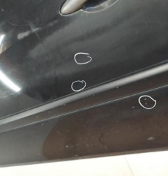 Porte avant gauche RENAULT CLIO 3 Photo n°3