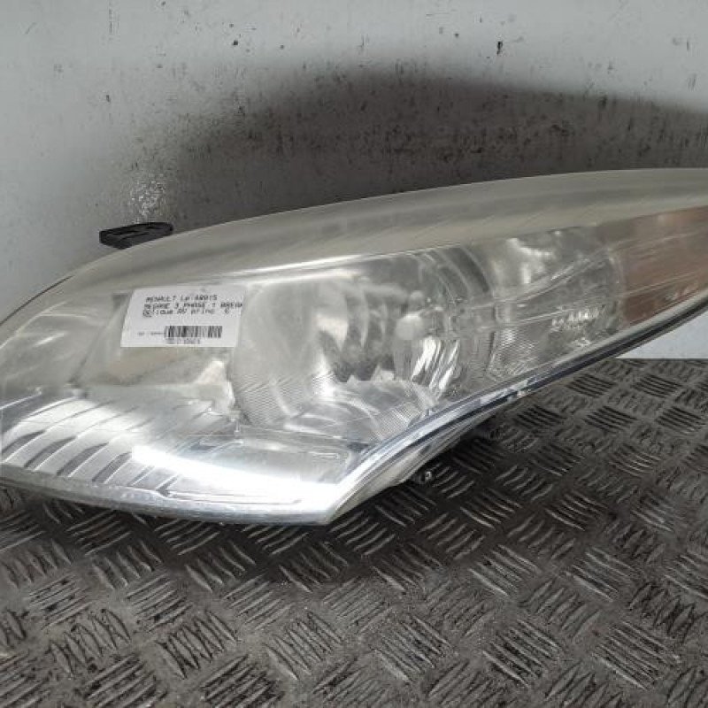 Optique avant principal gauche (feux)(phare) RENAULT MEGANE 3