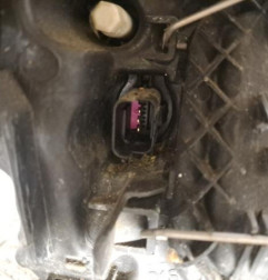 Optique avant principal gauche (feux)(phare) RENAULT MEGANE 3 Photo n°4