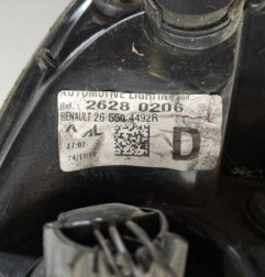 Feu arriere principal droit (feux) RENAULT ZOE 1 Photo n°5