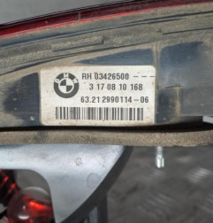 Feu arriere secondaire droit (feux) BMW X1 E84 Photo n°4