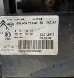 Optique avant principal droit (feux)(phare) CITROEN C3 PICASSO Photo n°5