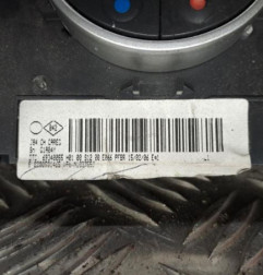 Commande chauffage RENAULT SCENIC 2 Photo n°5