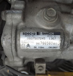 Compresseur clim PEUGEOT 308 1 Photo n°3