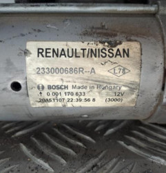 Demarreur RENAULT TALISMAN Photo n°4