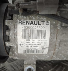 Compresseur clim RENAULT CLIO 4 Photo n°3