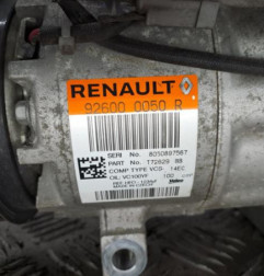 Compresseur clim RENAULT CLIO 4 Photo n°3