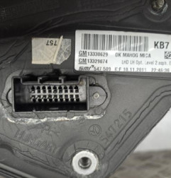 Retroviseur gauche OPEL INSIGNIA 1 Photo n°4