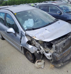 Pare choc arriere PEUGEOT 207 Photo n°6