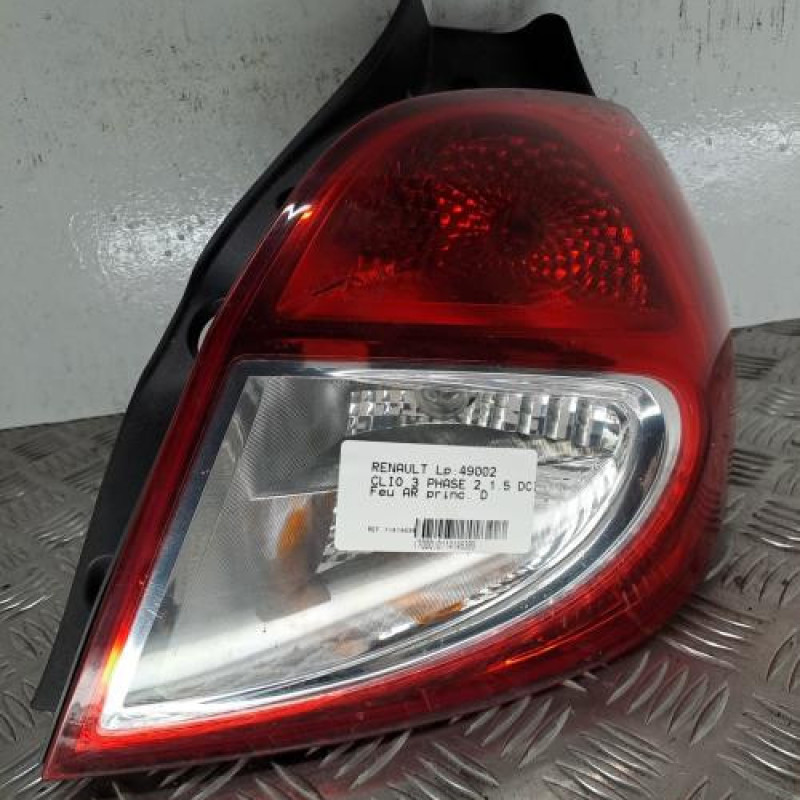 Feu arriere principal droit (feux) RENAULT CLIO 3