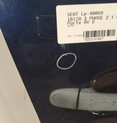 Porte avant droit SEAT IBIZA 3
