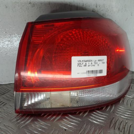 Feu arriere principal droit (feux) VOLKSWAGEN GOLF 6 Photo n°1