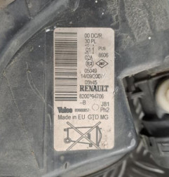 Optique avant principal gauche (feux)(phare) RENAULT ESPACE 4 Photo n°5