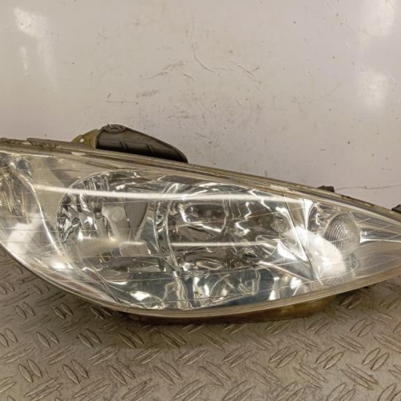 Optique avant principal droit (feux)(phare) PEUGEOT 206