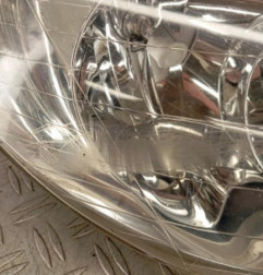 Optique avant principal droit (feux)(phare) PEUGEOT 206 Photo n°3