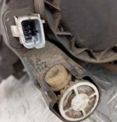 Optique avant principal droit (feux)(phare) PEUGEOT 206 Photo n°6