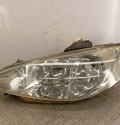 Optique avant principal gauche (feux)(phare) PEUGEOT 206 Photo n°1