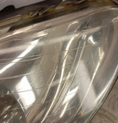 Optique avant principal gauche (feux)(phare) PEUGEOT 206