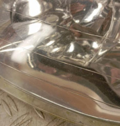 Optique avant principal gauche (feux)(phare) PEUGEOT 206 Photo n°3