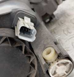 Optique avant principal gauche (feux)(phare) PEUGEOT 206 Photo n°7