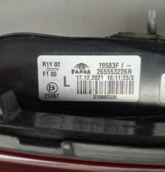 Feu arriere secondaire gauche (feux) RENAULT CLIO 5 Photo n°4