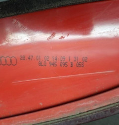 Feu arriere principal gauche (feux) AUDI A3 1 Photo n°5