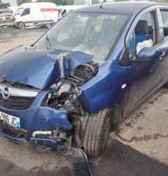 Porte avant gauche OPEL AGILA B Photo n°5