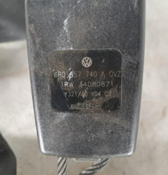 Ceinture arriere droit VOLKSWAGEN POLO 5 Photo n°3