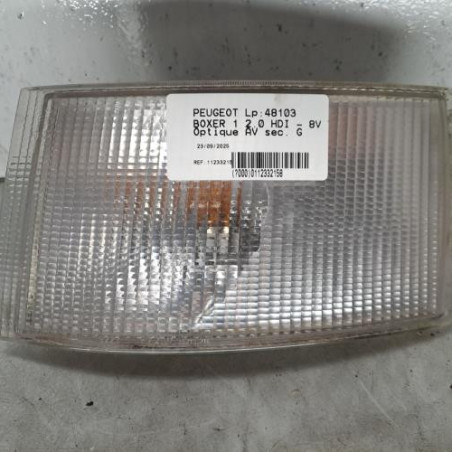 Optique avant secondaire gauche (feux)(clignotant) PEUGEOT BOXER 1 Photo n°1