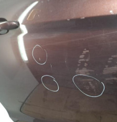 Porte avant droit FORD KA 2 Photo n°3