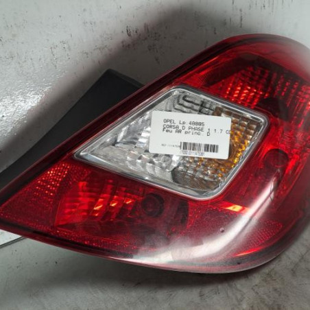 Feu arriere principal droit (feux) OPEL CORSA D Photo n°1