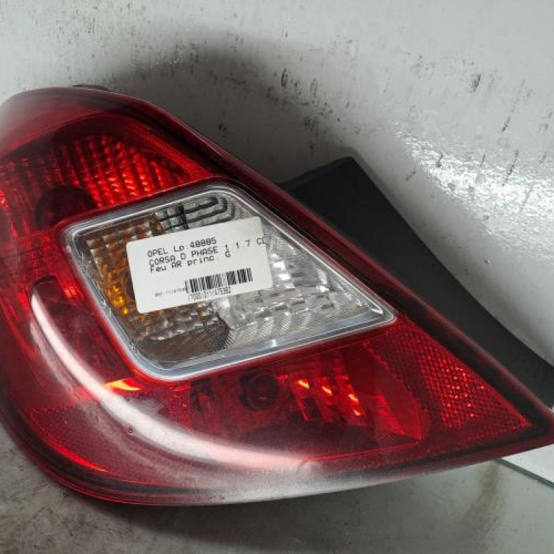 Feu arriere principal gauche (feux) OPEL CORSA D