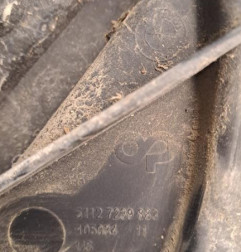 Support de pare chocs arriere BMW X3 F25