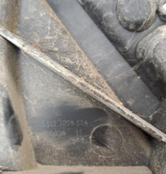 Support de pare chocs arriere BMW X3 F25 Photo n°3