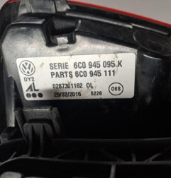 Feu arriere principal gauche (feux) VOLKSWAGEN POLO 5 Photo n°5