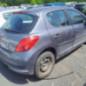 Pare choc arriere PEUGEOT 207