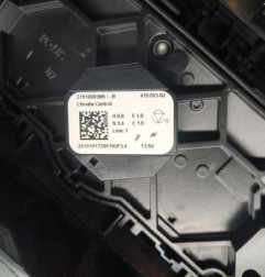 Commande chauffage RENAULT ZOE 2 Photo n°6