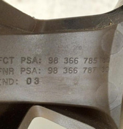 Enjoliveur PEUGEOT 308 3 Photo n°4