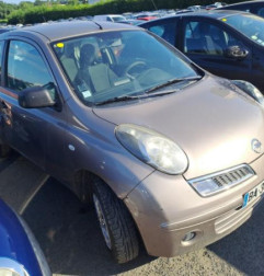 Optique avant principal gauche (feux)(phare) NISSAN MICRA 3 Photo n°6