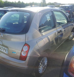 Optique avant principal gauche (feux)(phare) NISSAN MICRA 3 Photo n°7