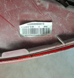 Feu arriere principal droit (feux) HYUNDAI I 20 1 Photo n°5