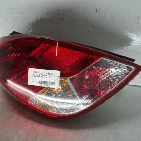 Feu arriere principal gauche (feux) HYUNDAI I 20 1