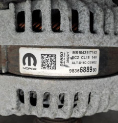 Alternateur PEUGEOT 3008 2 Photo n°4